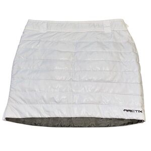Arctix Snow White Insulated Puffer Winter Skirt Women’s S Ski Zipper Warm Layer